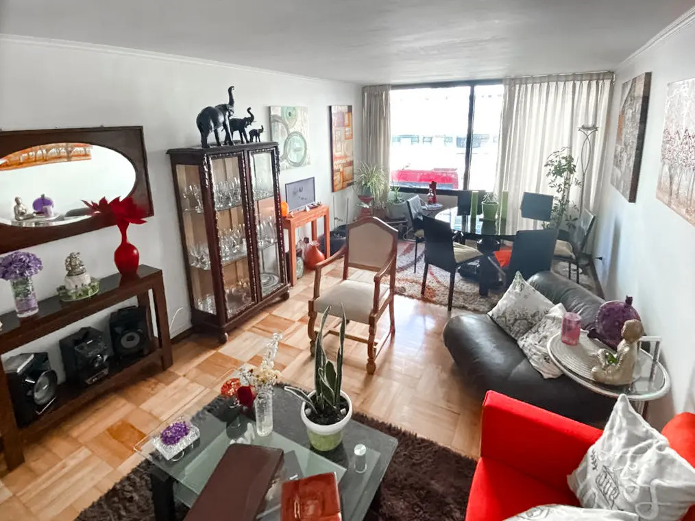   Departamento 2D + servicio 2B - Mall Costanera - Providencia